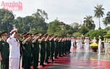 Lãnh đạo Đảng, Nhà nước tưởng niệm các anh hùng liệt sĩ và viếng Chủ tịch Hồ Chí Minh